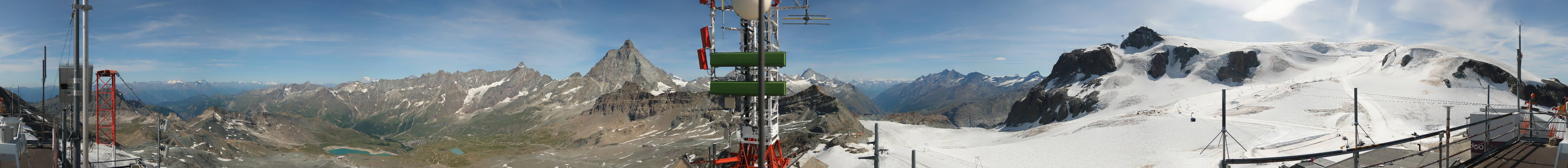 Archived image Webcam Plateau Rosa Breuil Cervinia