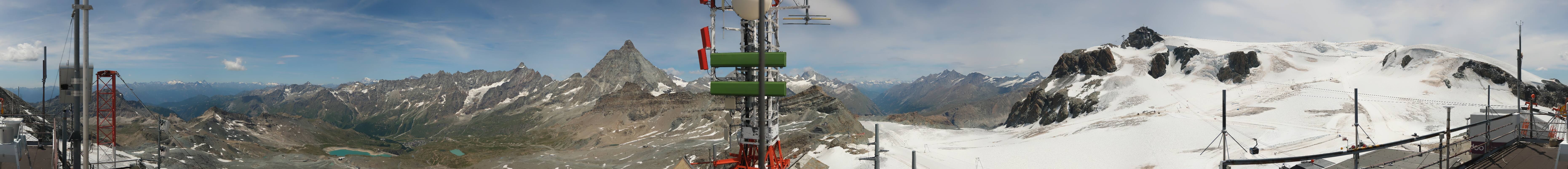 Archived image Webcam Plateau Rosa Breuil Cervinia