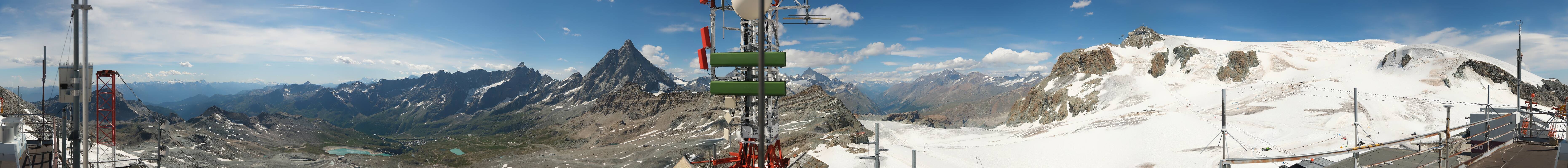 Archived image Webcam Plateau Rosa Breuil Cervinia