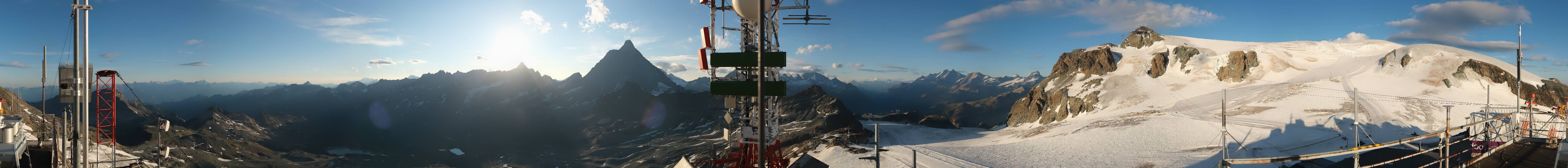 Archived image Webcam Plateau Rosa Breuil Cervinia