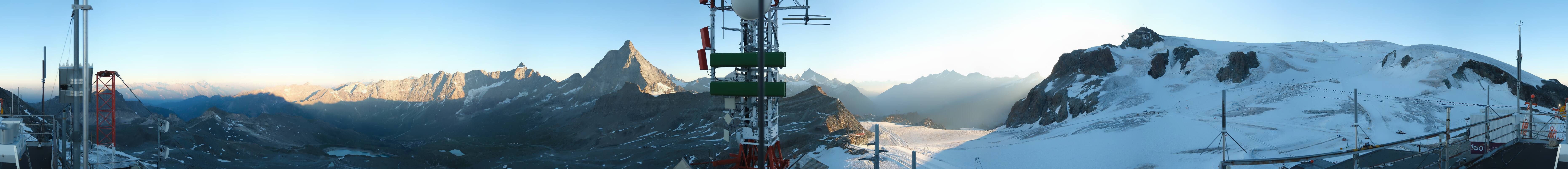Archiv Foto Webcam Plateau Rosa Breuil Cervinia