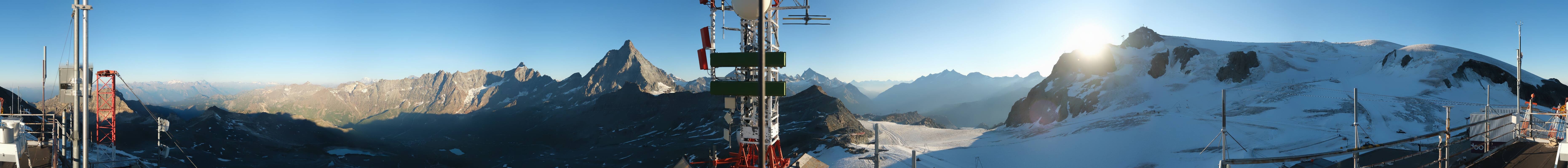 Archiv Foto Webcam Plateau Rosa Breuil Cervinia