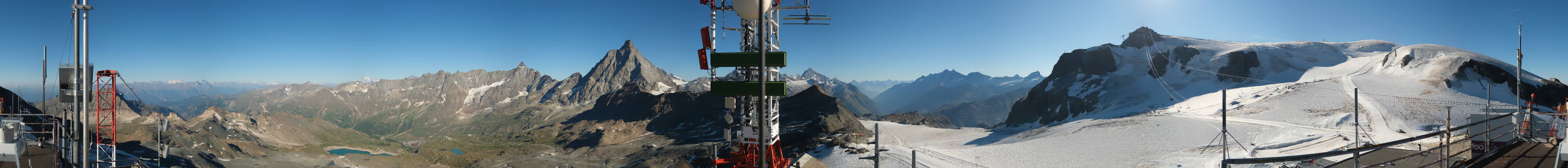 Archiv Foto Webcam Plateau Rosa Breuil Cervinia