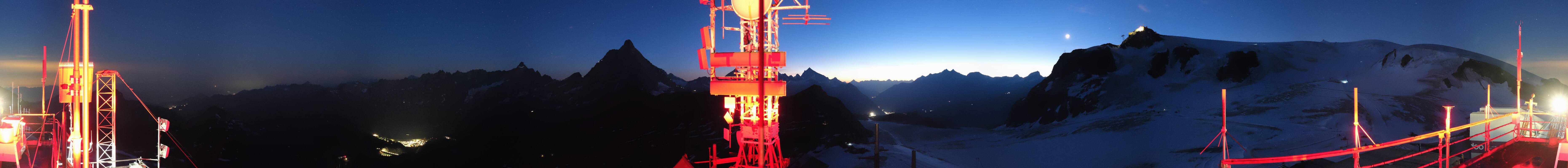 Archiv Foto Webcam Plateau Rosa Breuil Cervinia