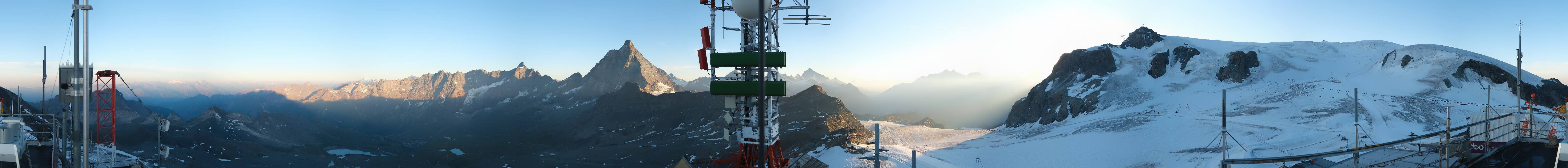 Archiv Foto Webcam Plateau Rosa Breuil Cervinia