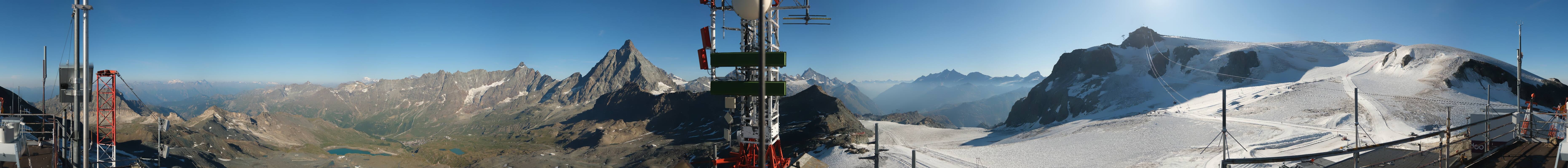 Archiv Foto Webcam Plateau Rosa Breuil Cervinia