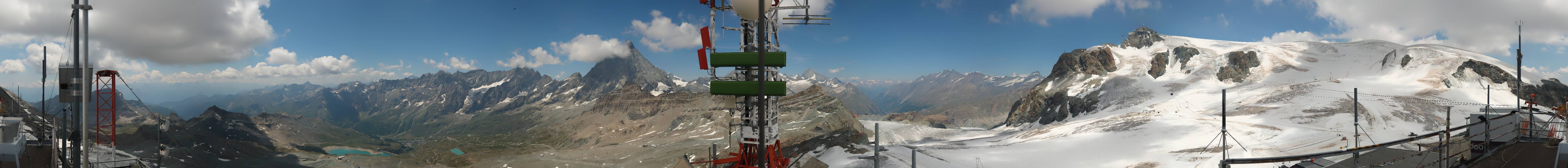 Archiv Foto Webcam Plateau Rosa Breuil Cervinia