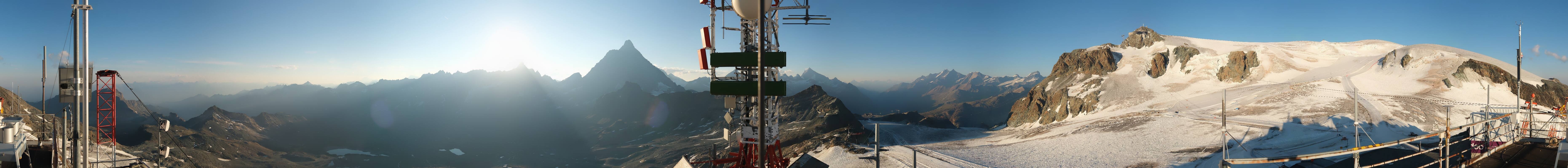 Archived image Webcam Plateau Rosa Breuil Cervinia