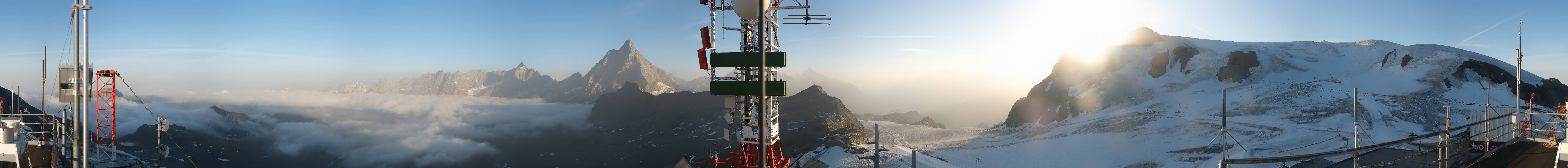 Archived image Webcam Plateau Rosa Breuil Cervinia
