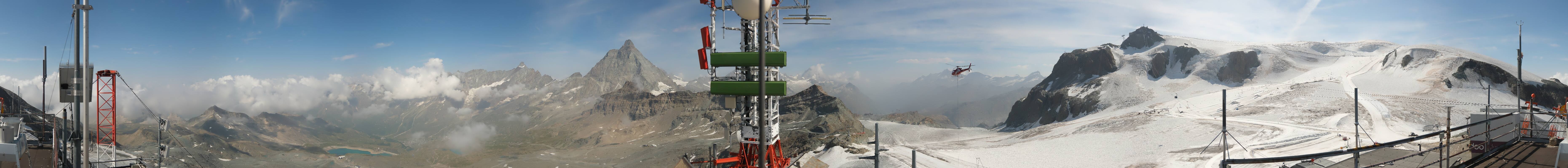 Archived image Webcam Plateau Rosa Breuil Cervinia