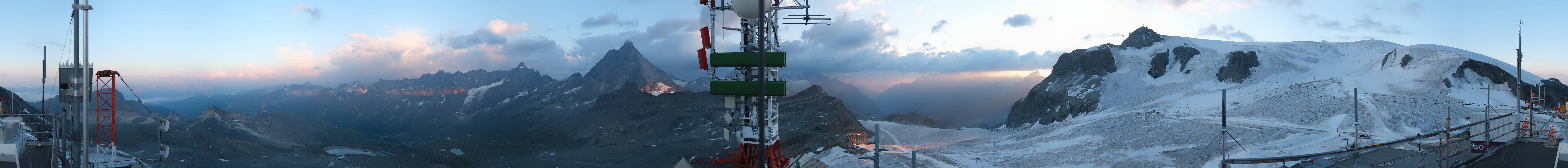 Archiv Foto Webcam Plateau Rosa Breuil Cervinia