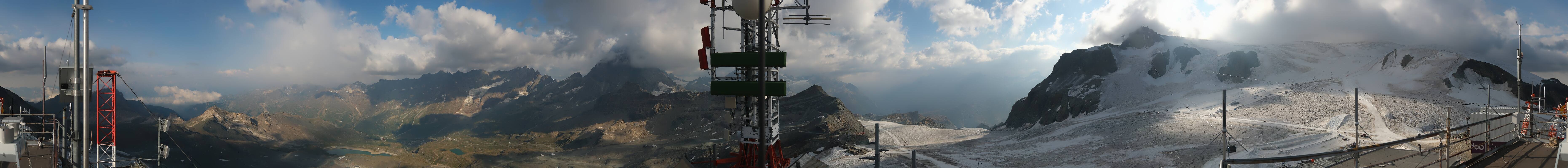 Archiv Foto Webcam Plateau Rosa Breuil Cervinia