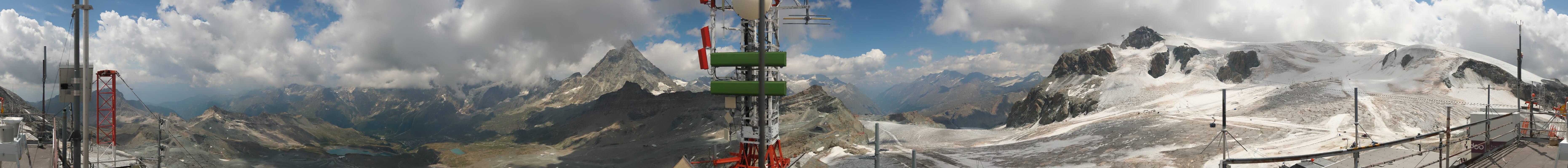 Archiv Foto Webcam Plateau Rosa Breuil Cervinia