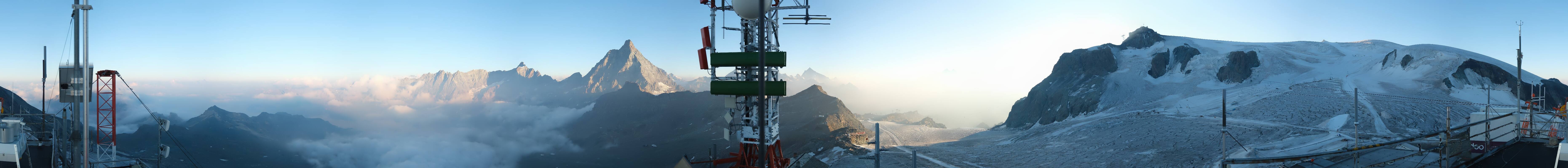Archiv Foto Webcam Plateau Rosa Breuil Cervinia