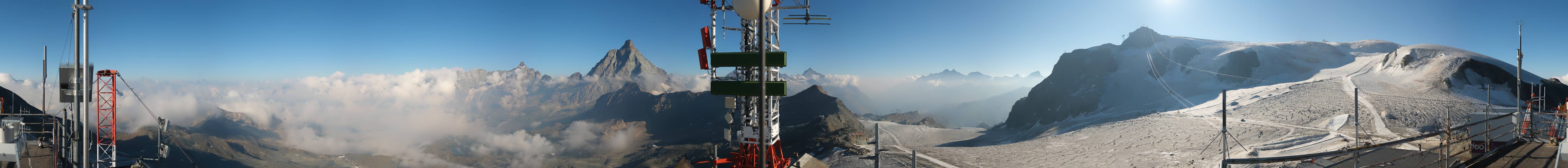Archiv Foto Webcam Plateau Rosa Breuil Cervinia