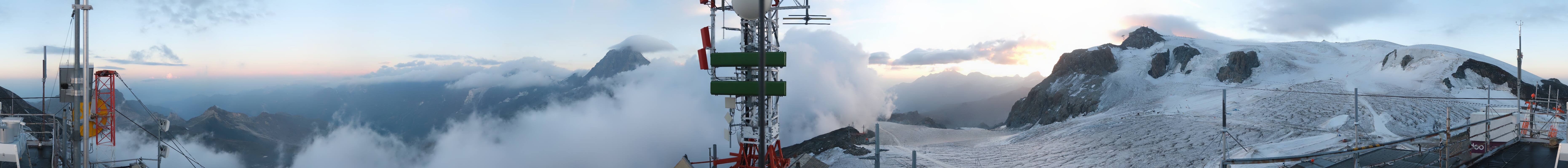 Archiv Foto Webcam Plateau Rosa Breuil Cervinia