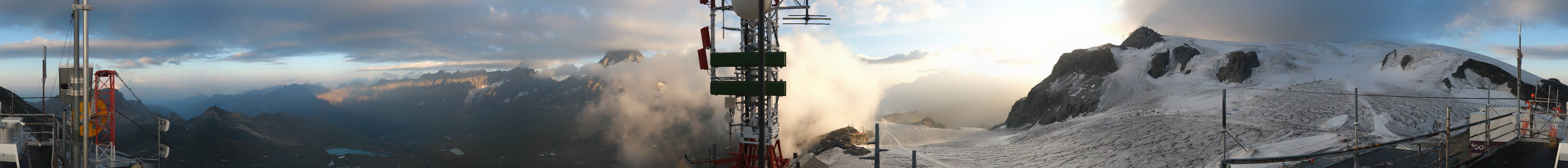 Archiv Foto Webcam Plateau Rosa Breuil Cervinia