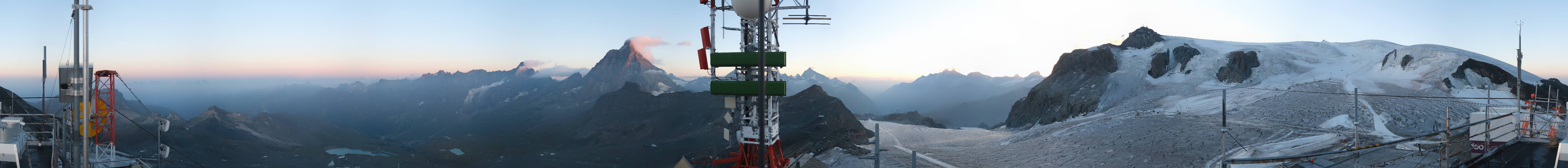 Archiv Foto Webcam Plateau Rosa Breuil Cervinia
