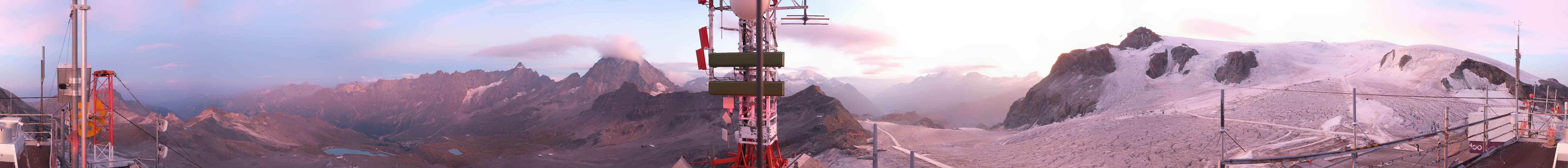 Archiv Foto Webcam Plateau Rosa Breuil Cervinia