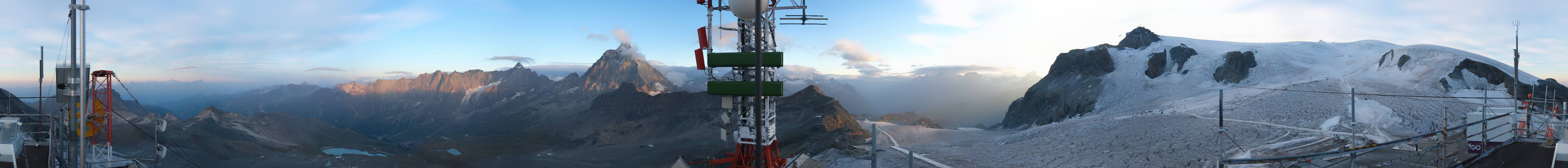 Archiv Foto Webcam Plateau Rosa Breuil Cervinia