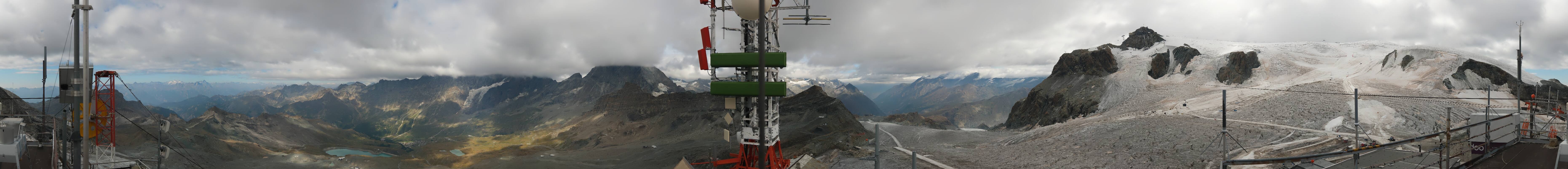 Archiv Foto Webcam Plateau Rosa Breuil Cervinia