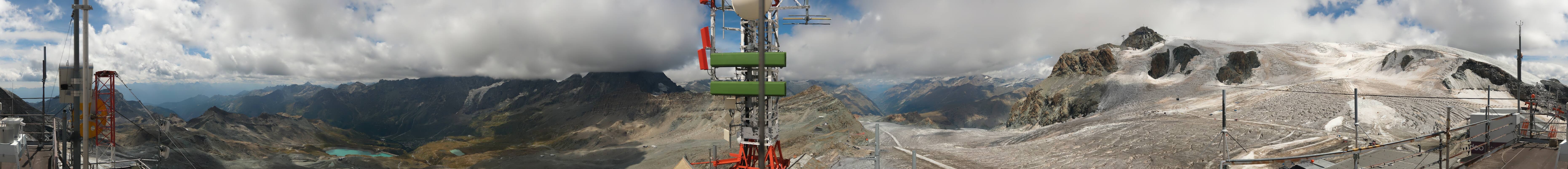 Archiv Foto Webcam Plateau Rosa Breuil Cervinia