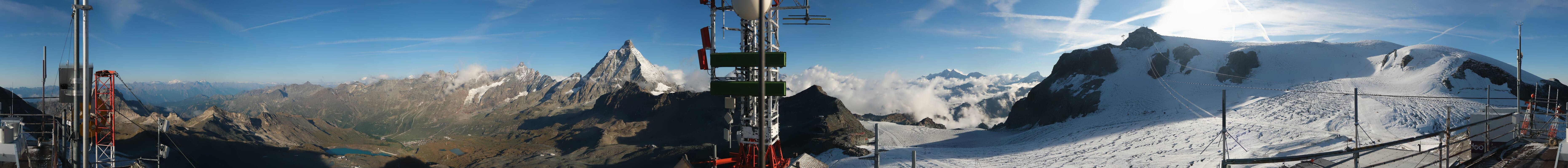 Archiv Foto Webcam Plateau Rosa Breuil Cervinia