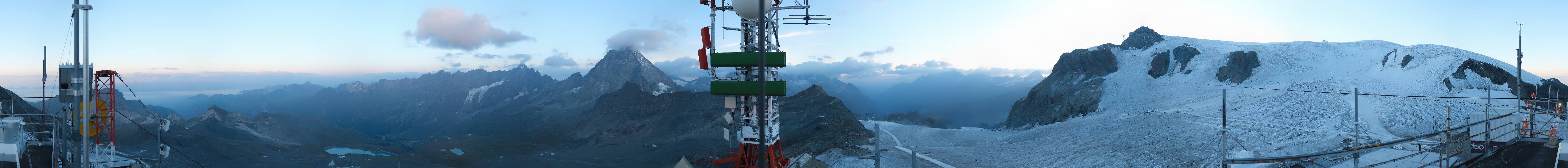 Archiv Foto Webcam Plateau Rosa Breuil Cervinia