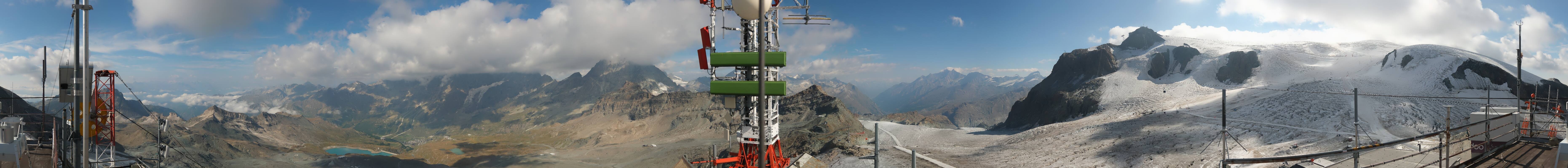 Archiv Foto Webcam Plateau Rosa Breuil Cervinia
