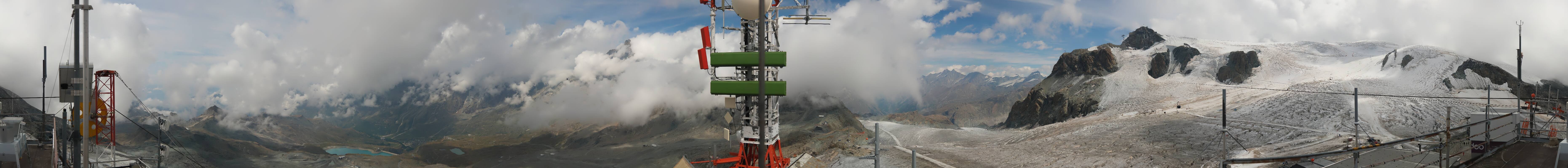 Archiv Foto Webcam Plateau Rosa Breuil Cervinia