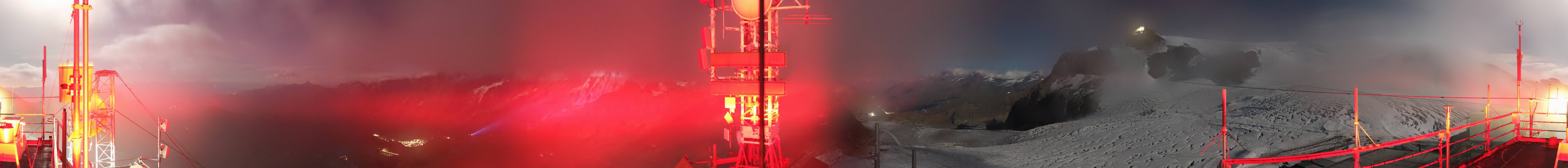 Archived image Webcam Plateau Rosa Breuil Cervinia