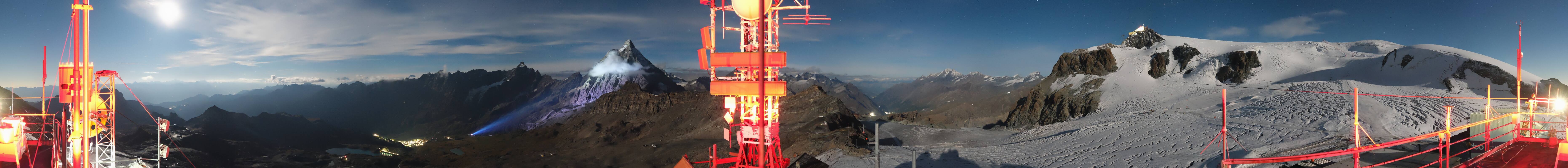 Archived image Webcam Plateau Rosa Breuil Cervinia