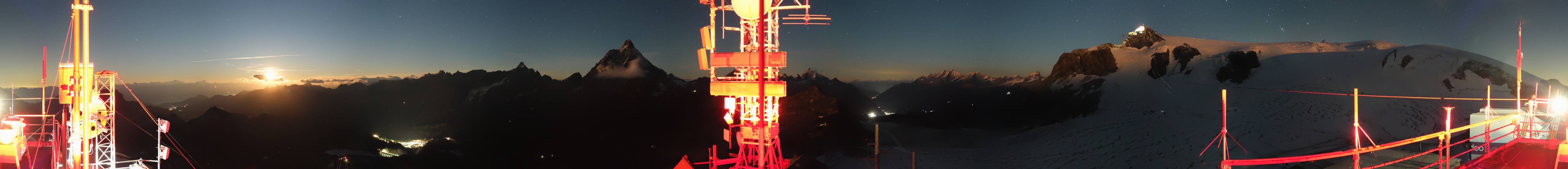 Archiv Foto Webcam Plateau Rosa Breuil Cervinia
