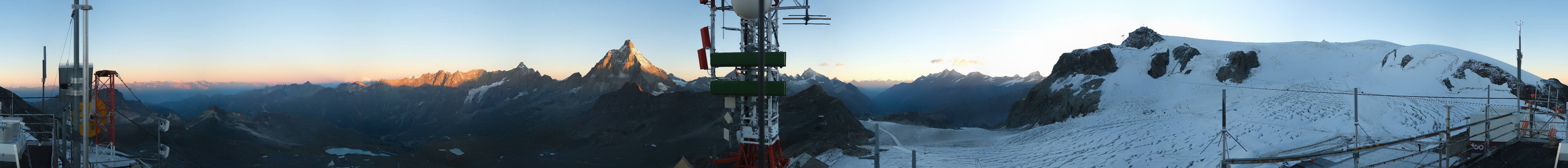 Archiv Foto Webcam Plateau Rosa Breuil Cervinia