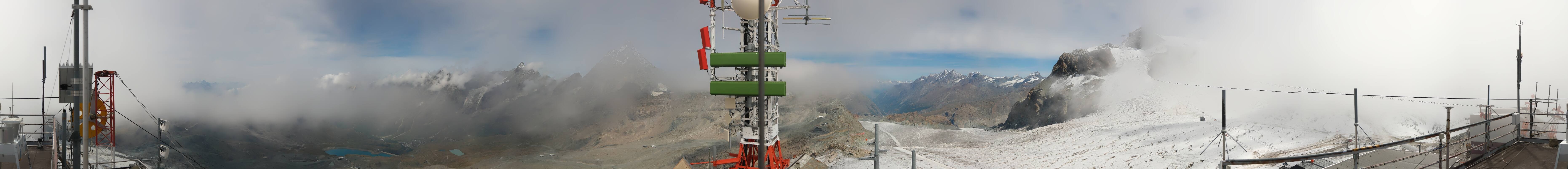 Archiv Foto Webcam Plateau Rosa Breuil Cervinia
