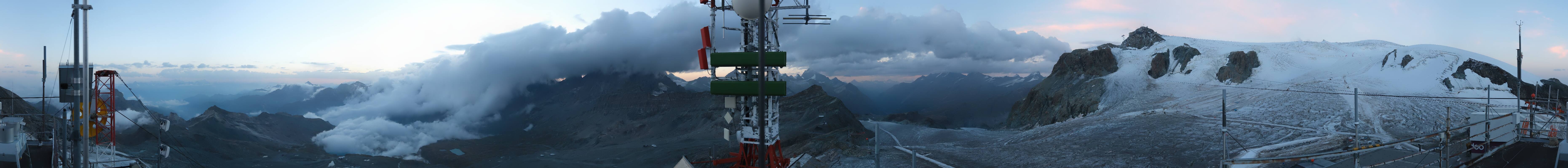 Archiv Foto Webcam Plateau Rosa Breuil Cervinia