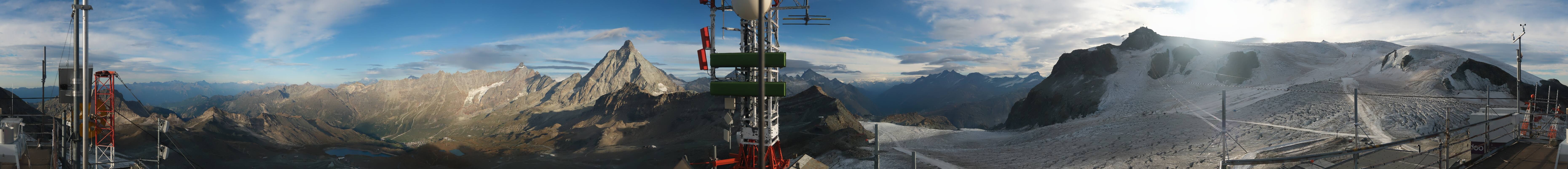 Archiv Foto Webcam Plateau Rosa Breuil Cervinia