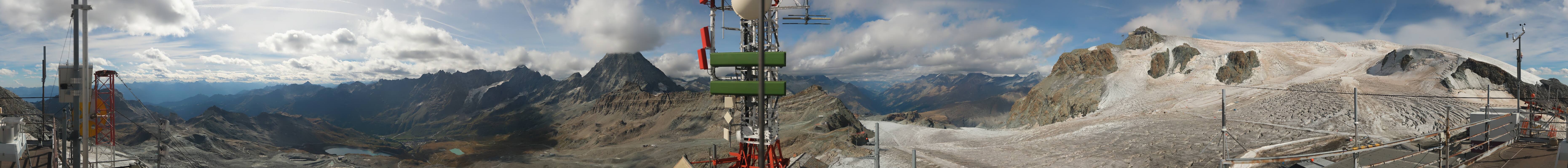 Archiv Foto Webcam Plateau Rosa Breuil Cervinia