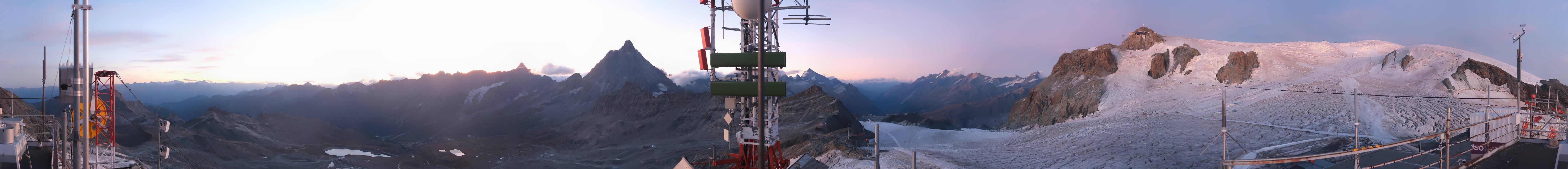 Archiv Foto Webcam Plateau Rosa Breuil Cervinia