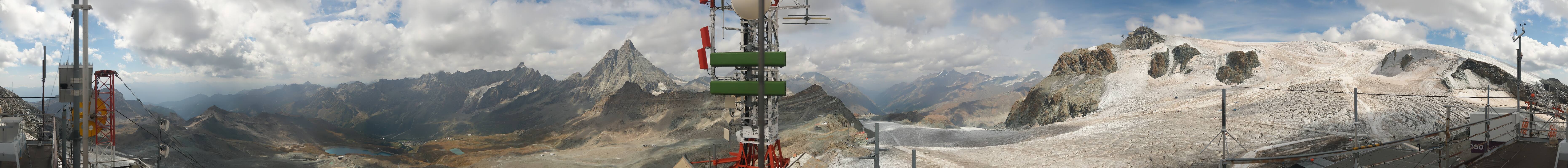 Archiv Foto Webcam Plateau Rosa Breuil Cervinia