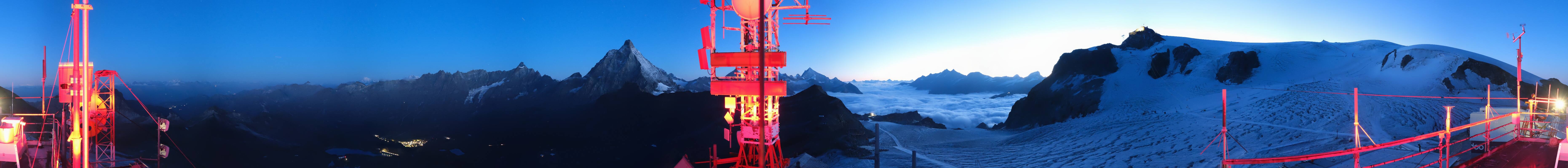 Archived image Webcam Plateau Rosa Breuil Cervinia