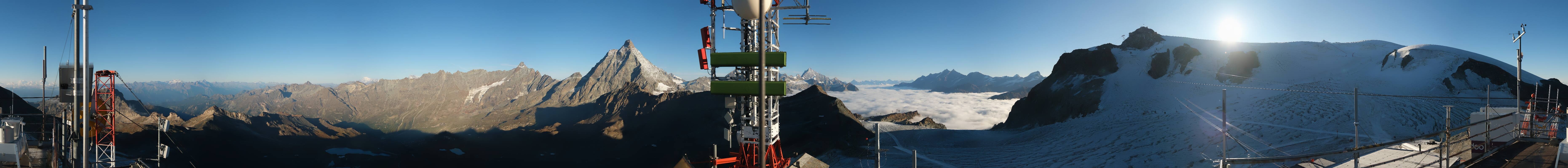 Archived image Webcam Plateau Rosa Breuil Cervinia