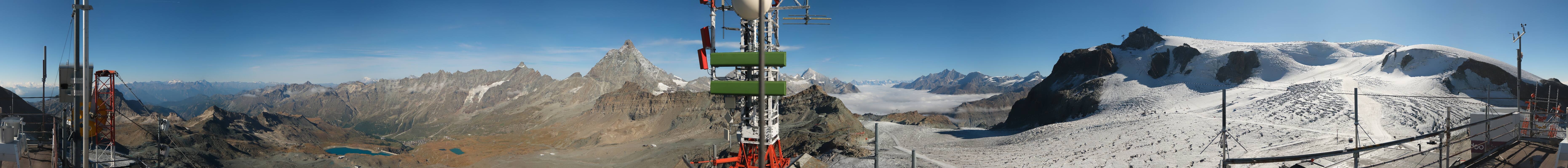 Archived image Webcam Plateau Rosa Breuil Cervinia