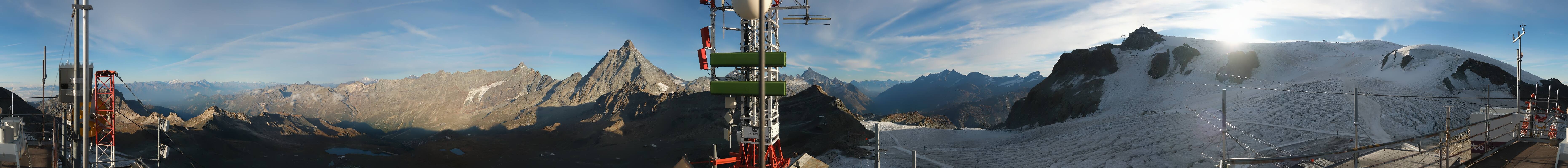 Archived image Webcam Plateau Rosa Breuil Cervinia