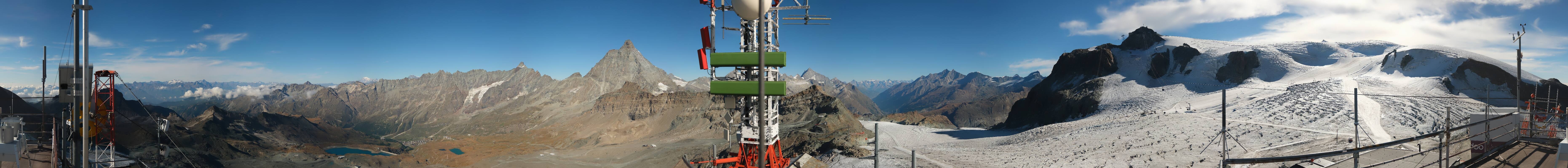 Archived image Webcam Plateau Rosa Breuil Cervinia