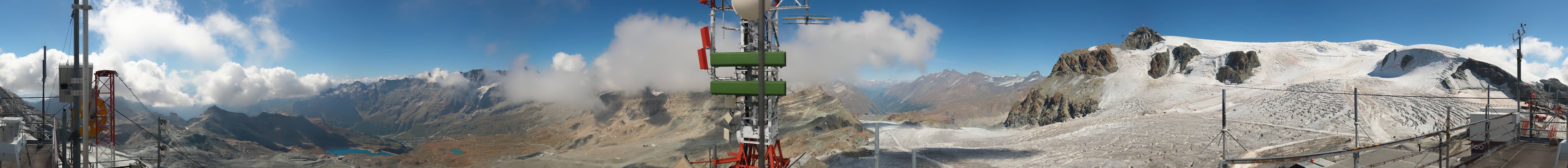 Archived image Webcam Plateau Rosa Breuil Cervinia