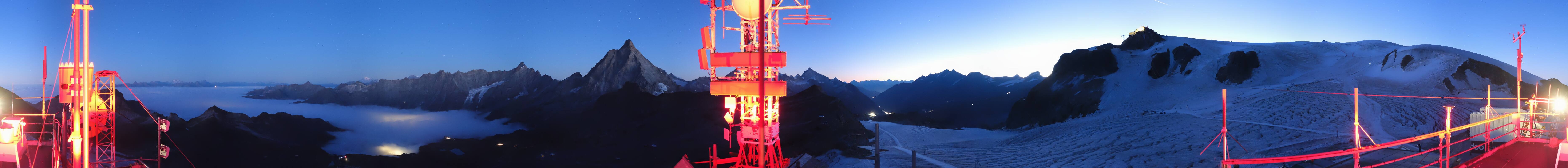 Archiv Foto Webcam Plateau Rosa Breuil Cervinia