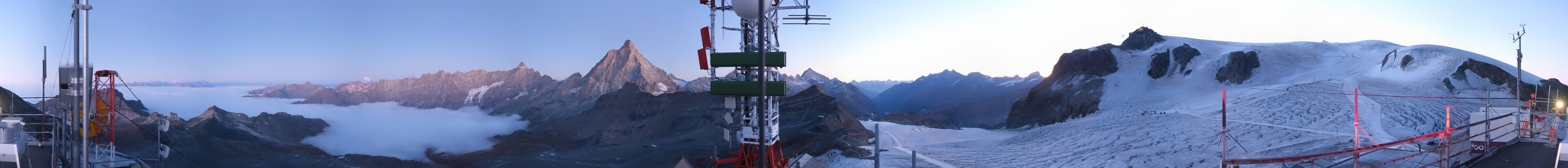 Archiv Foto Webcam Plateau Rosa Breuil Cervinia