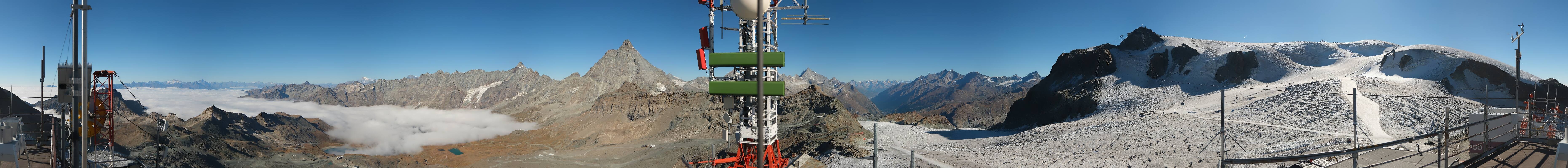 Archiv Foto Webcam Plateau Rosa Breuil Cervinia