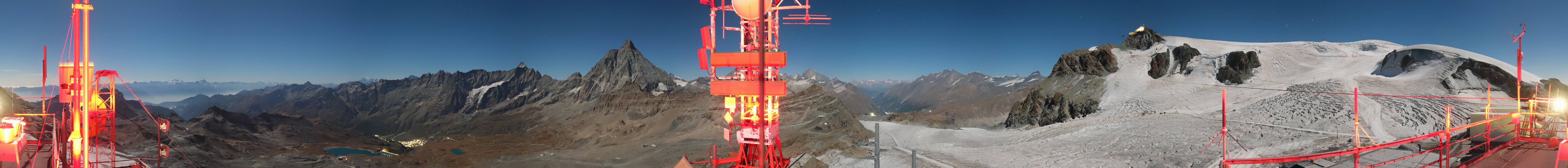 Archiv Foto Webcam Plateau Rosa Breuil Cervinia